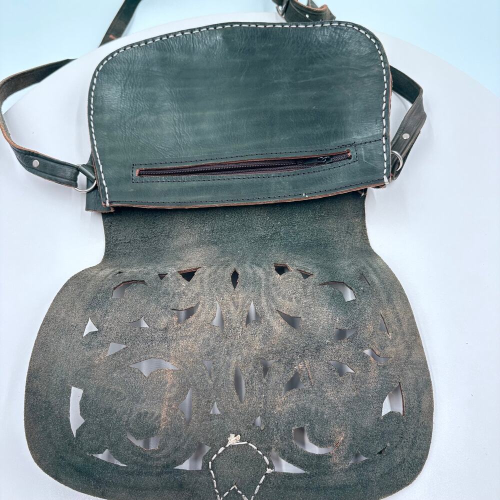 Vintage Western Style No Brand Cross Body Purse - Picture 8 of 9